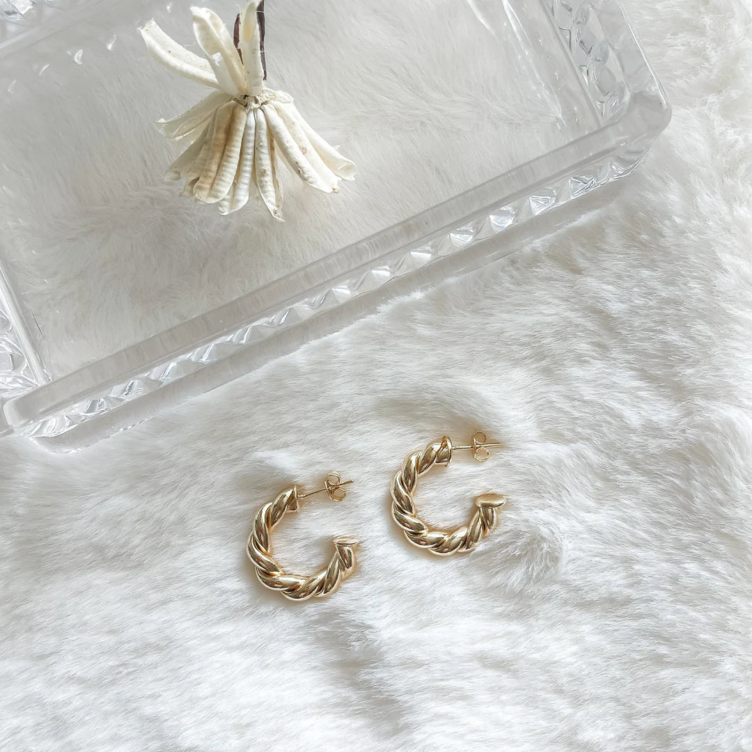 Statement Twist Hoops